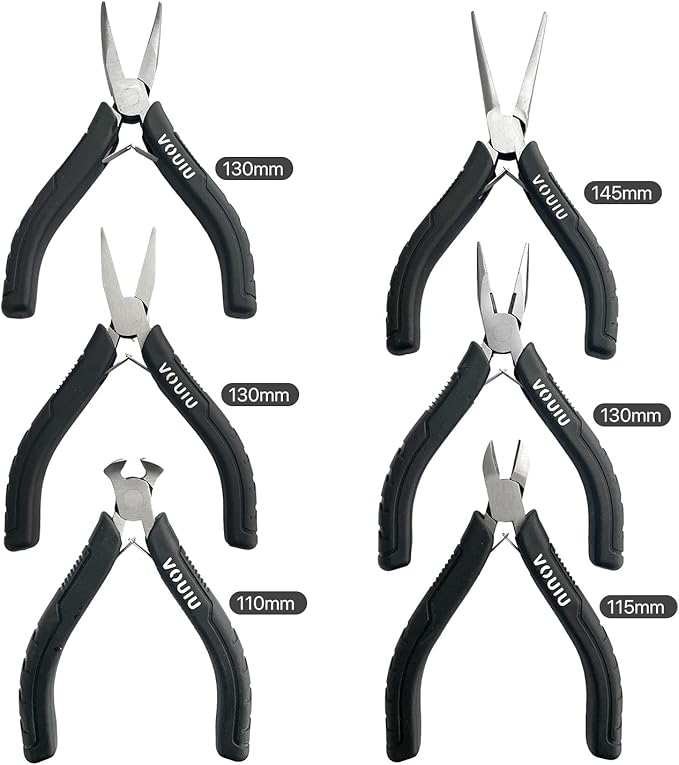 6-Piece Mini Pliers Set - Image 2