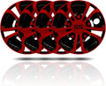 Golf Cart SS Wheel Covers Hub Caps for EZGO Club Car Yamaha, 8 inch Golf Cart Hub Caps, Set of 4 Wheel Covers