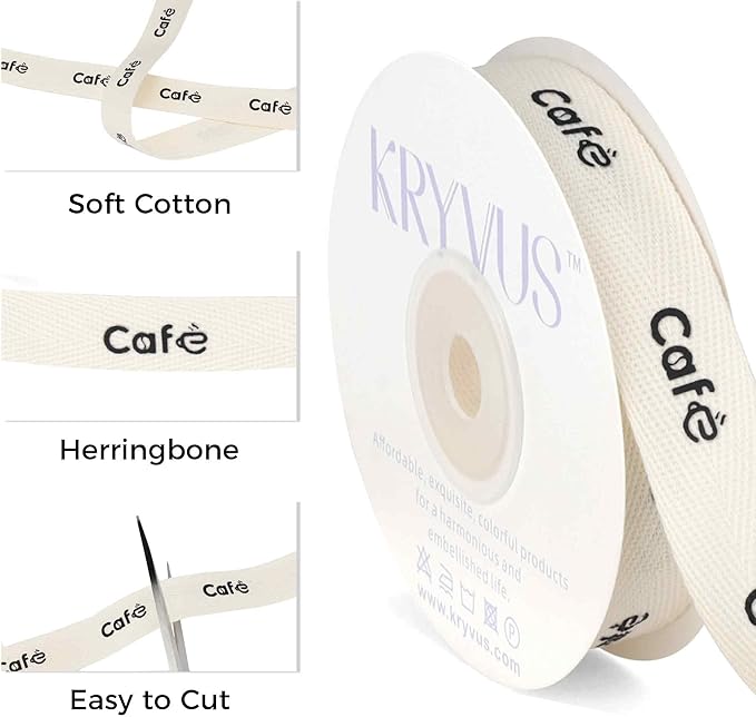 Cafe Print Ribbon - Image 2