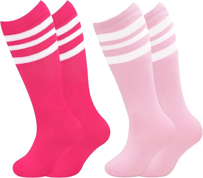 qikqik Toddler Soccer Socks Kids Soccer Socks Boys Baseball Sock Youth Football Sock Girls Softball Accessories Team Sports