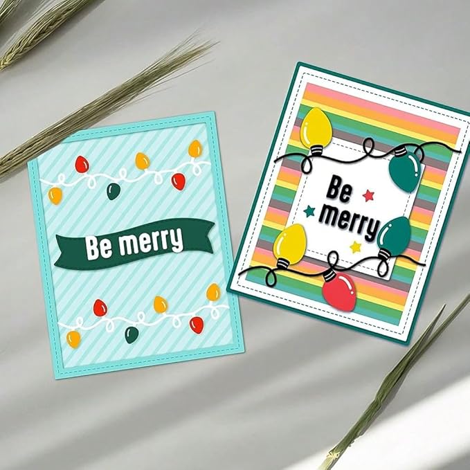 Festivals Metal Cutting Die for Scrapbooking, Christmas Cut Stencils for DIY - Image 6
