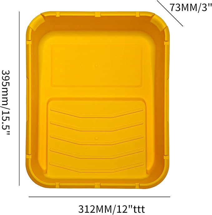 Voomey Paint Tray Liner, Plastic Paint Tray 9 inch, Paint pan, - Image 2