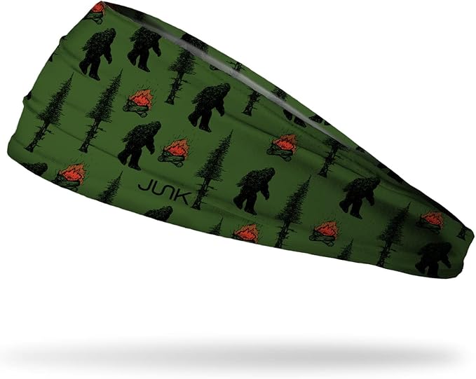 JUNK Brands Big Bang Lite Novelty Headband - Moisture-Wicking, Performance Fabric, Non-Slip, Sports Sweatband for Men & Women - One Size