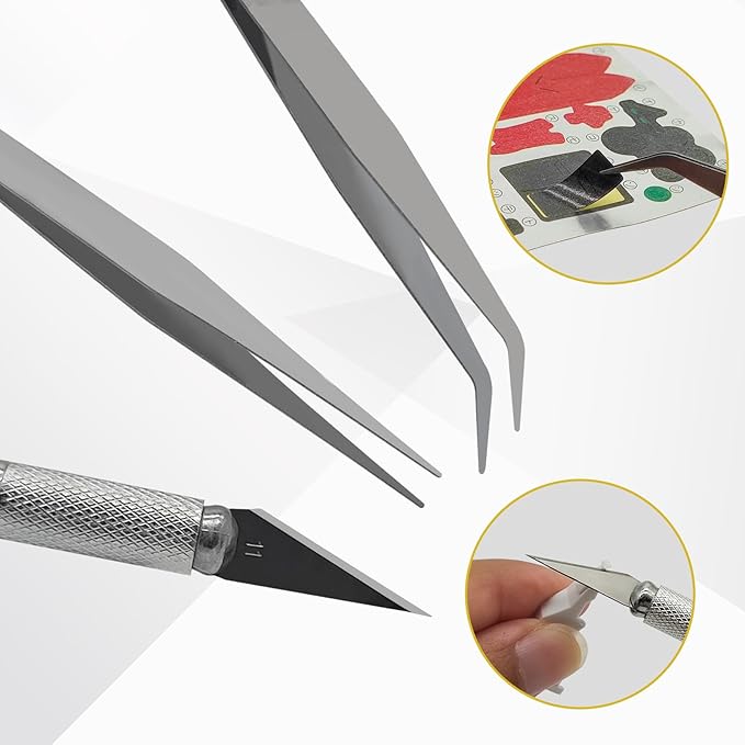 BOOSDEN Model Nippers 9pcs Set, Single Blade Nipper Model Tool Kit, Hobby - Image 5