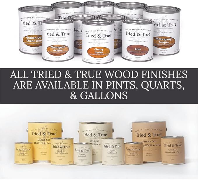 Tried & True Superior Varnish Oil Wood Finish, Quart - Image 7