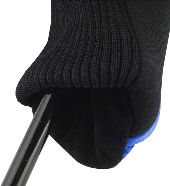 Andux Mesh Golf Hybrid Club Head Covers with Dial Number Tags, 4pcs/Set