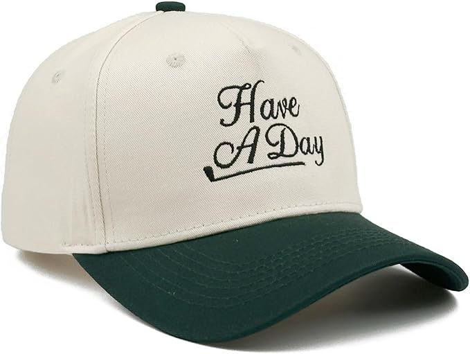 Embroidered Baseball Cap, Cotton Dad Hat, Fun & Heartfelt Stitching, Adjustable Casual Outdoor Hat for Men Women