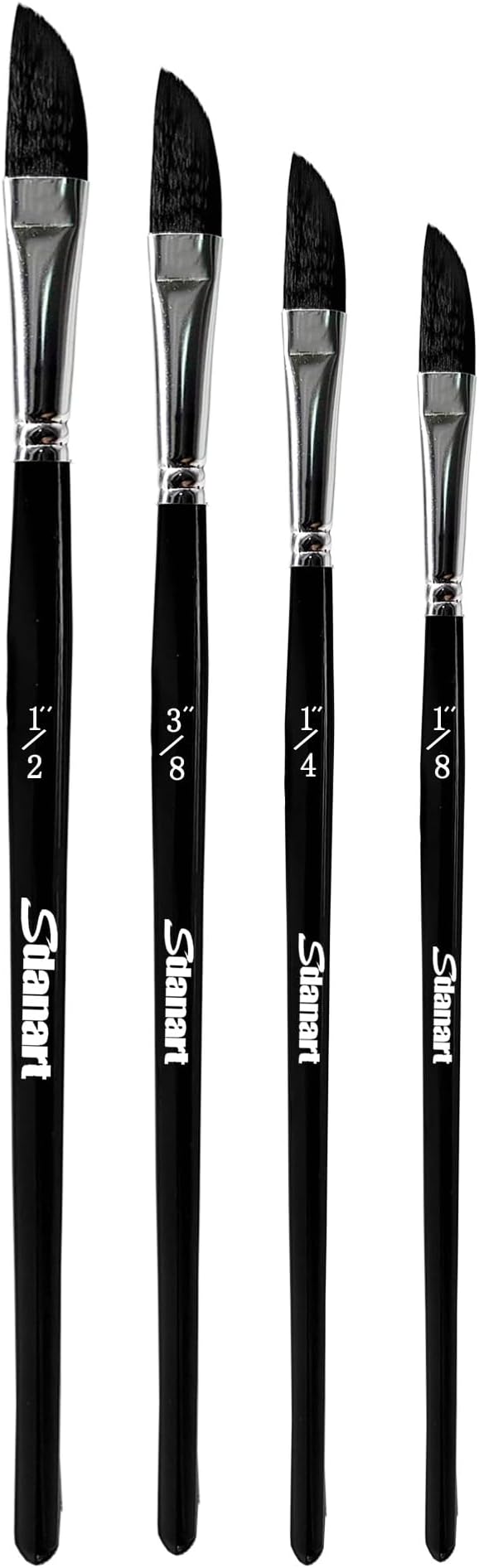 4PCS Dagger Striper Brush Set, Premium Dagger Paint Brushes Set, Professional by Sdanart