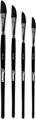 4PCS Dagger Striper Brush Set, Premium Dagger Paint Brushes Set, Professional by Sdanart