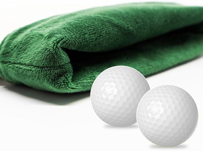 PINKTEE Golf Valuables Pouch Premiun Leather Tee Bag Funny Golf Accessories Organizer with Zipper Master Green for Women Men (CASINO QUEEN, Pink stripe)