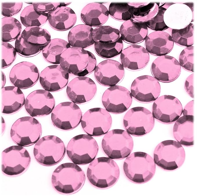 The Crafts Outlet 144pc Rhinestones Round 10mm - Image 2