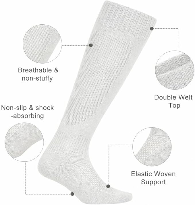 Baseball Socks and Belt Combo for Youth Adult Softball Sock Belt for Boys and Girls