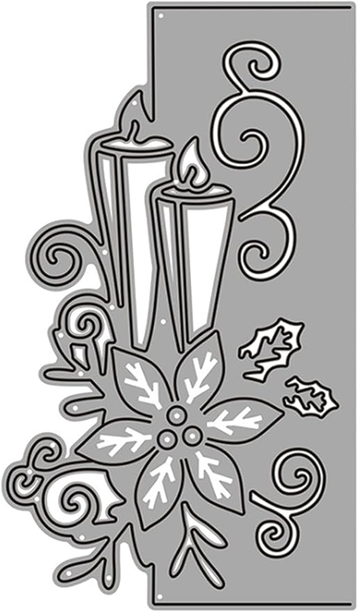 Metal Cutting Dies DIY Merry Christams Embossing Stencil Template Scrapbooking - Image 2