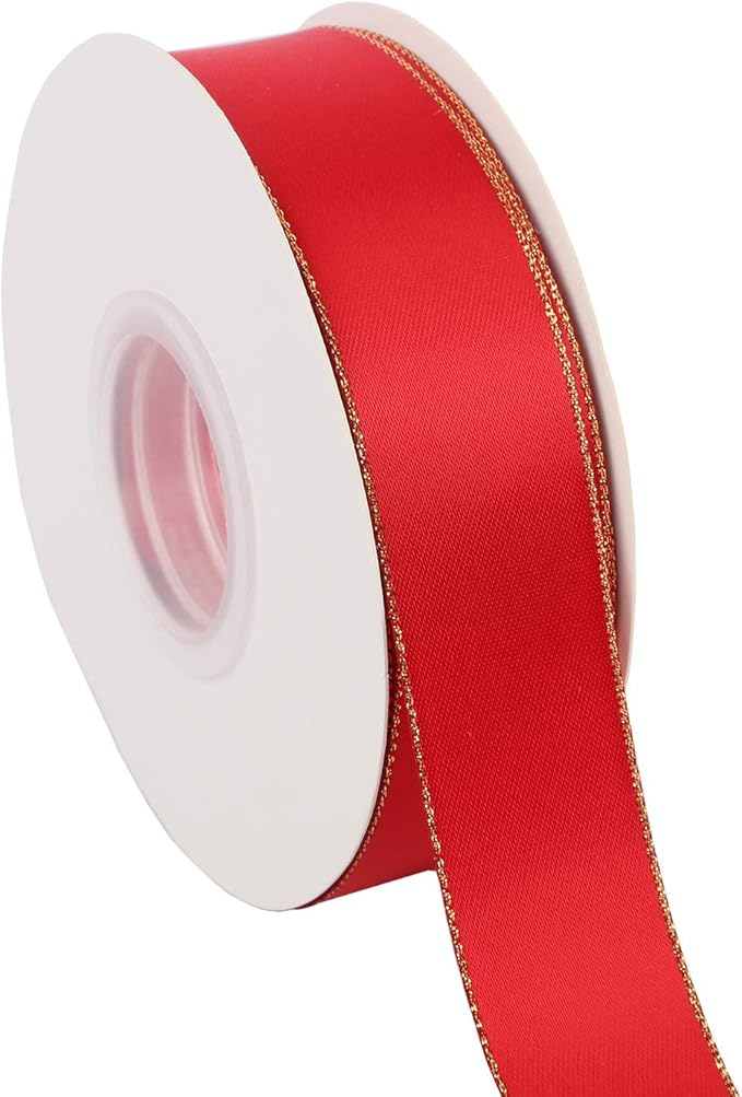 ITIsparkle 1" Inch Double Faced Satin Ribbon 25 Yards by Joycrosso