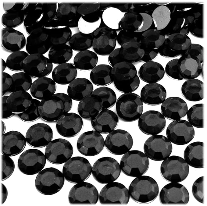 The Crafts Outlet 144pc Rhinestones Round 10mm - Image 8