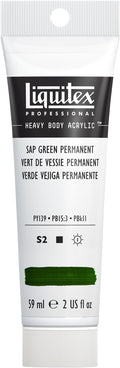 Liquitex Professional Heavy Body Acrylic Paint, 2-oz Tube, Sap Green Permanent by Liquitex