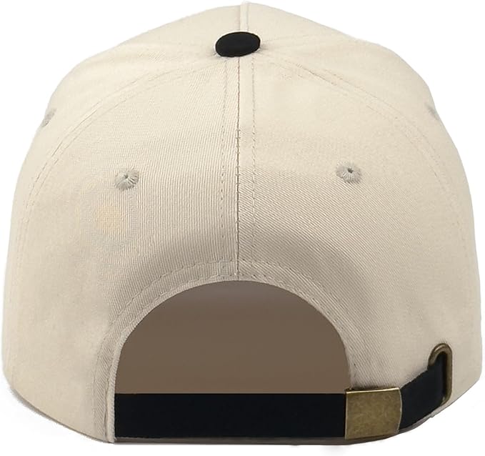 Funny Embroidered Trucker Hat, Vintage Two-Tone Cotton Baseball Cap for Men Women, Adjustable Dad Hat Gift Idea