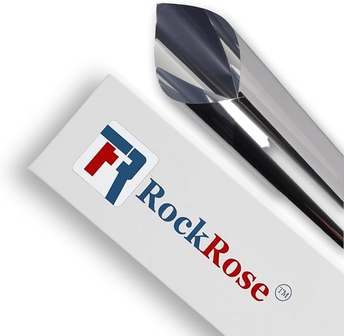 Rockrose Professional Home Window Tint Film – One Way Privacy Window Film by RockRosePerformanceFilmTechnology
