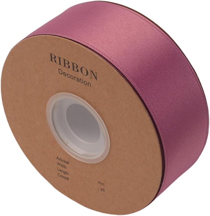 Double Side Satin Ribbon, Continuous 20 Yards, Use by Unknown