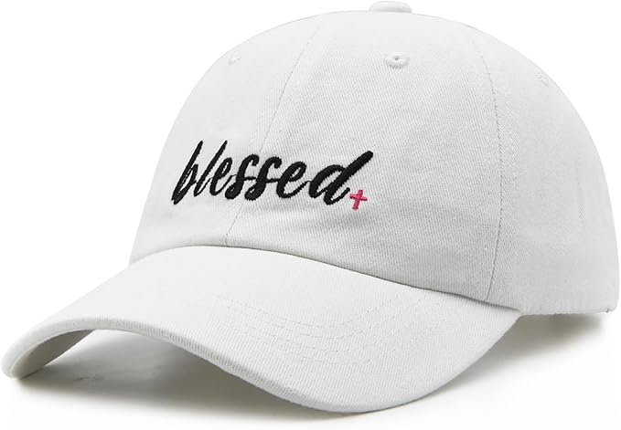 Waldeal Women's Embroidered Dad Hat, Adjustable Vintage Washed Cotton Baseball Cap for Men