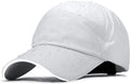 Mens Water-Resistant Baseball Cap Womens Rain Hat Foldable Outdoor Running Sun Fishing hat