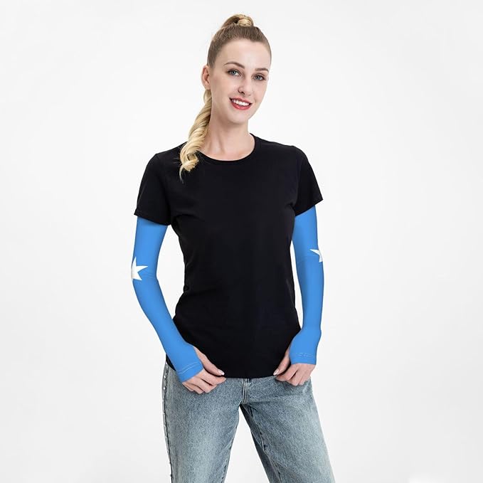 Cooling Arm Sleeves Cover Summer Sun Protection Arm Sleeves For Women Men Outdoor Sports Ice Silk Arm Sleeves