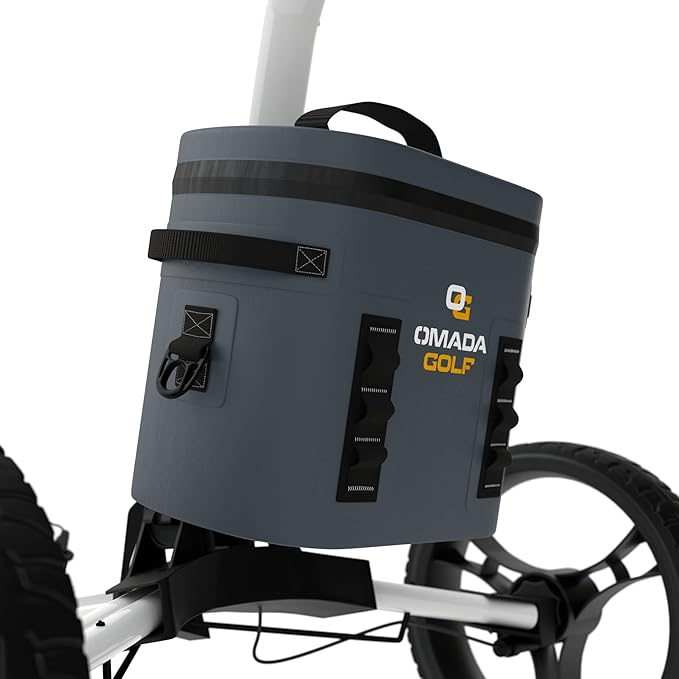 OMADA GOLF Cooler | 24 Hour Ice Chest | for Any Golf Push Cart | Hard Portable Cooler