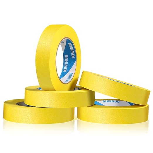 Yellow Painters Tape, DIY Crafting, Decoration and School Projects by KIWIHUB