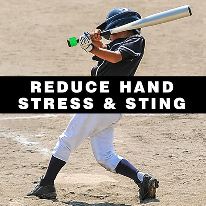 CHAMPKEY Premium Choke Up Rings 4 Pack | Reduced Hands Pain and Pressure Baseball Rings | Ideal for Baseball, Softball and Tee Ball Bat