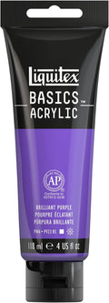 Liquitex BASICS Acrylic Paint, 118ml Tube, Brilliant Purple by Liquitex