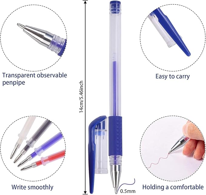 JANYUN 4 Pieces Heat Erasable Pens - Image 2