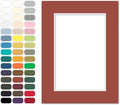 Poster Master Terracotta Matboard – 4-Ply Acid-Free Picture Mat Board by PosterMaster