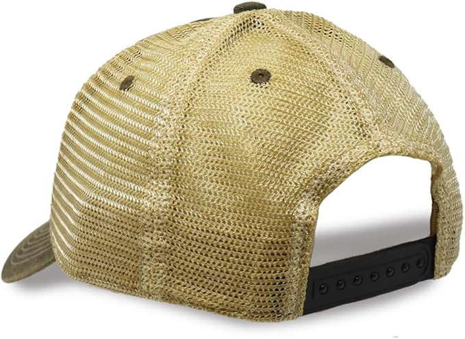 Vintage Distressed Baseball Cap – Unstructured Fit Adjustable Snapback Hat for Men & Women