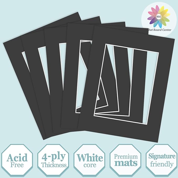 MBC Mat Board Center, 5 Pack 8.5X11 - Image 2