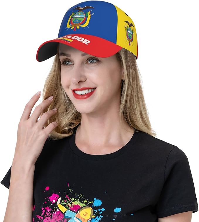 National Flags Baseball Cap for Men Women, Fashion Adjustable Sun Protection Visor Caps Trucker Hat Patriotic Caps