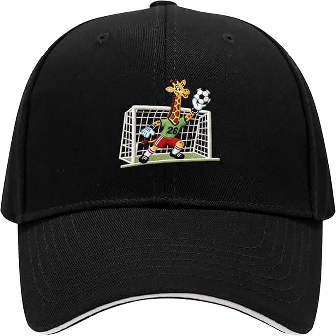 Embroidered Baseball Cap for Men Women, Breathable Cotton Adjustable Hat, Various Patterns for Casual Daily Outfits
