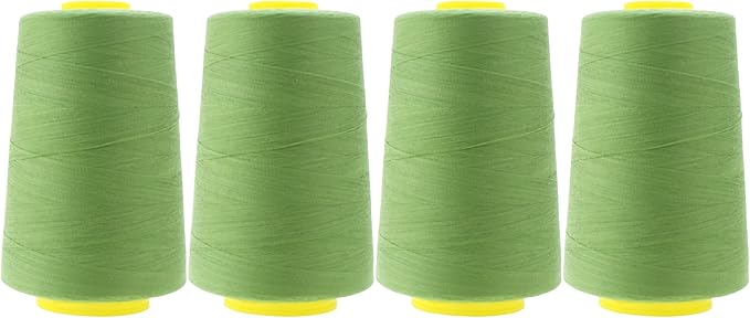 Mandala Crafts 4 Pack of Serger Threads Cones Spools by MandalaCrafts