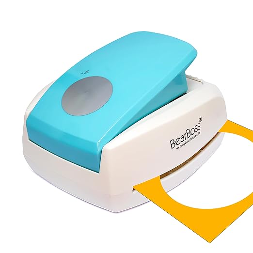 4 Inch Circle Punch, Hole Punch Shapes, Paper Punch Set by BearBoss