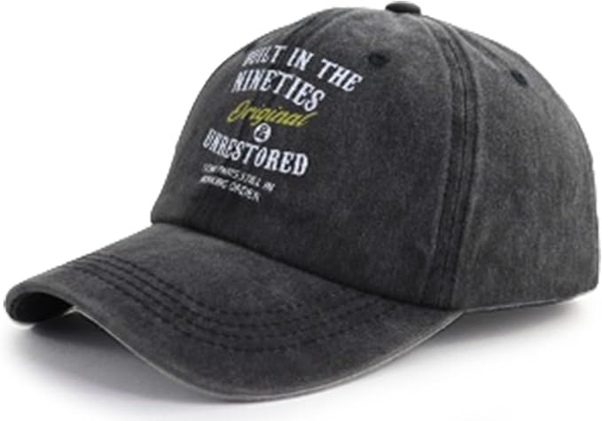 Built in The Nineties Eighties Seventies Sixties Fifties Forties Thirties Original Baseball Hat for Men Women