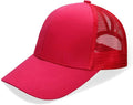 Criss Cross Hat Washed Distressed Baseball Cap Ponytail Hat High Messy Bun Ponycap for Women