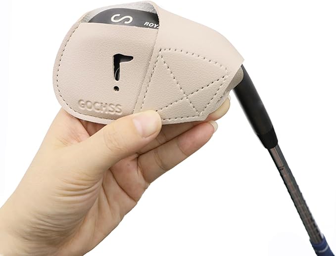 I Golf Iron Headcovers 10pcs PU Fit Both Right-Handed Clubs Golf Club Protector for Titleist Callaway Ping Taylormade Fit More Brands Golf Iron.