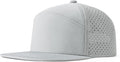 FEINION Men Flat Brim Adjustable Performance Hat Snapback Laser Perforated Baseball Cap