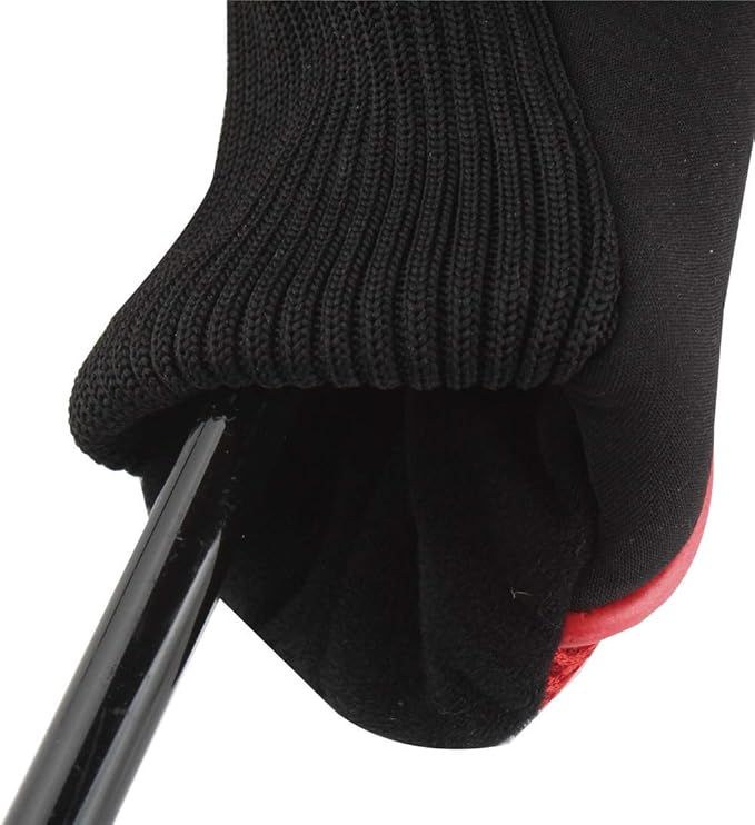 Andux Mesh Golf Hybrid Club Head Covers with Dial Number Tags, 4pcs/Set