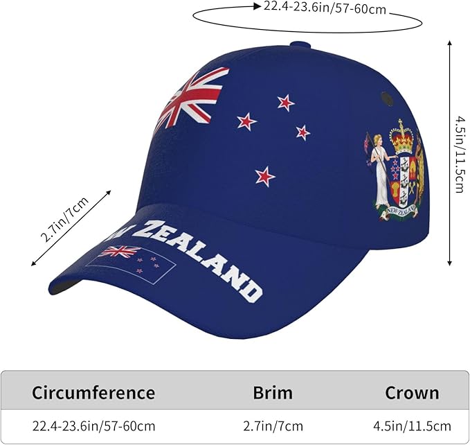 National Flags Baseball Cap for Men Women, Fashion Adjustable Sun Protection Visor Caps Trucker Hat Patriotic Caps