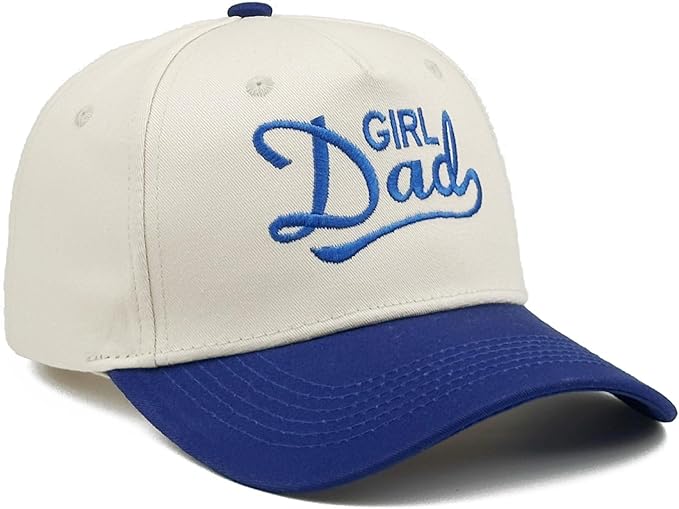 Embroidered Baseball Cap, Cotton Dad Hat, Fun & Heartfelt Stitching, Adjustable Casual Outdoor Hat for Men Women