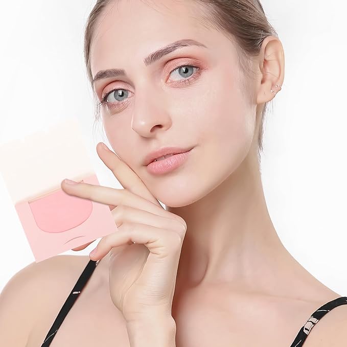 300pcs Sheets makeup blotting paper face wipes oil absorbing paper facial oil - Image 2