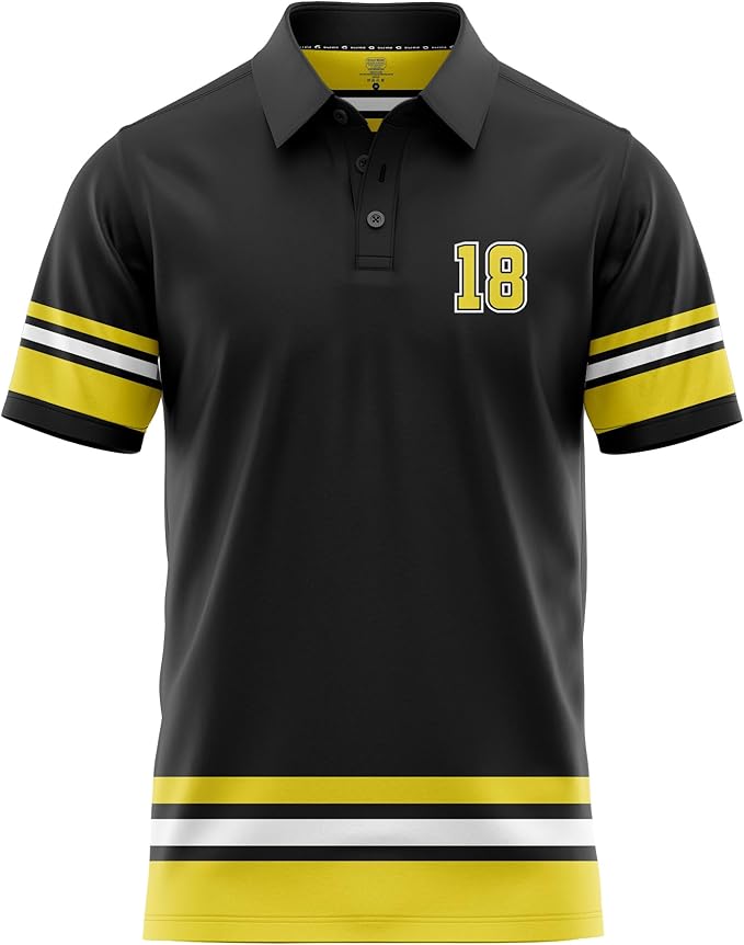 Funny Parody Golf Polo Shirt – Fun Movie Performance Quick Dry UPF Sun Protection Moisture Wicking Casual Wear Shocker Golf