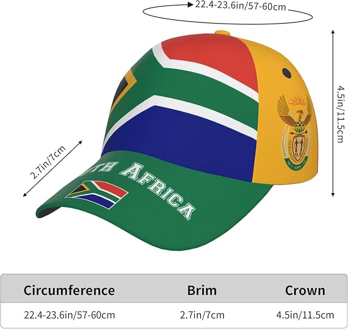 National Flags Baseball Cap for Men Women, Fashion Adjustable Sun Protection Visor Caps Trucker Hat Patriotic Caps