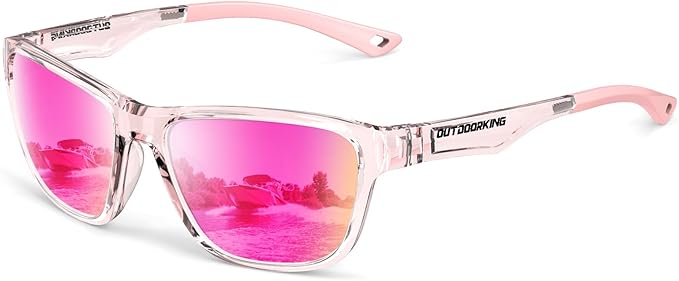 Polarized Running Sunglasses for Women Mens Sun Glasses for Cycling Fishing Driving Golf UV Protection