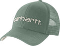 Carhartt Men's Canvas Mesh-Back Logo Graphic Cap